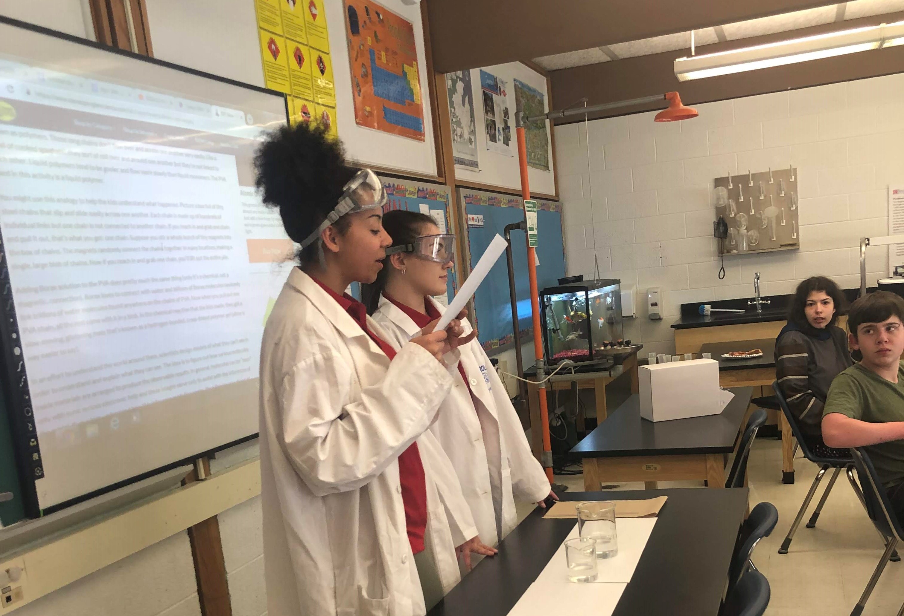 CSOs presenting from Carrollton schools.